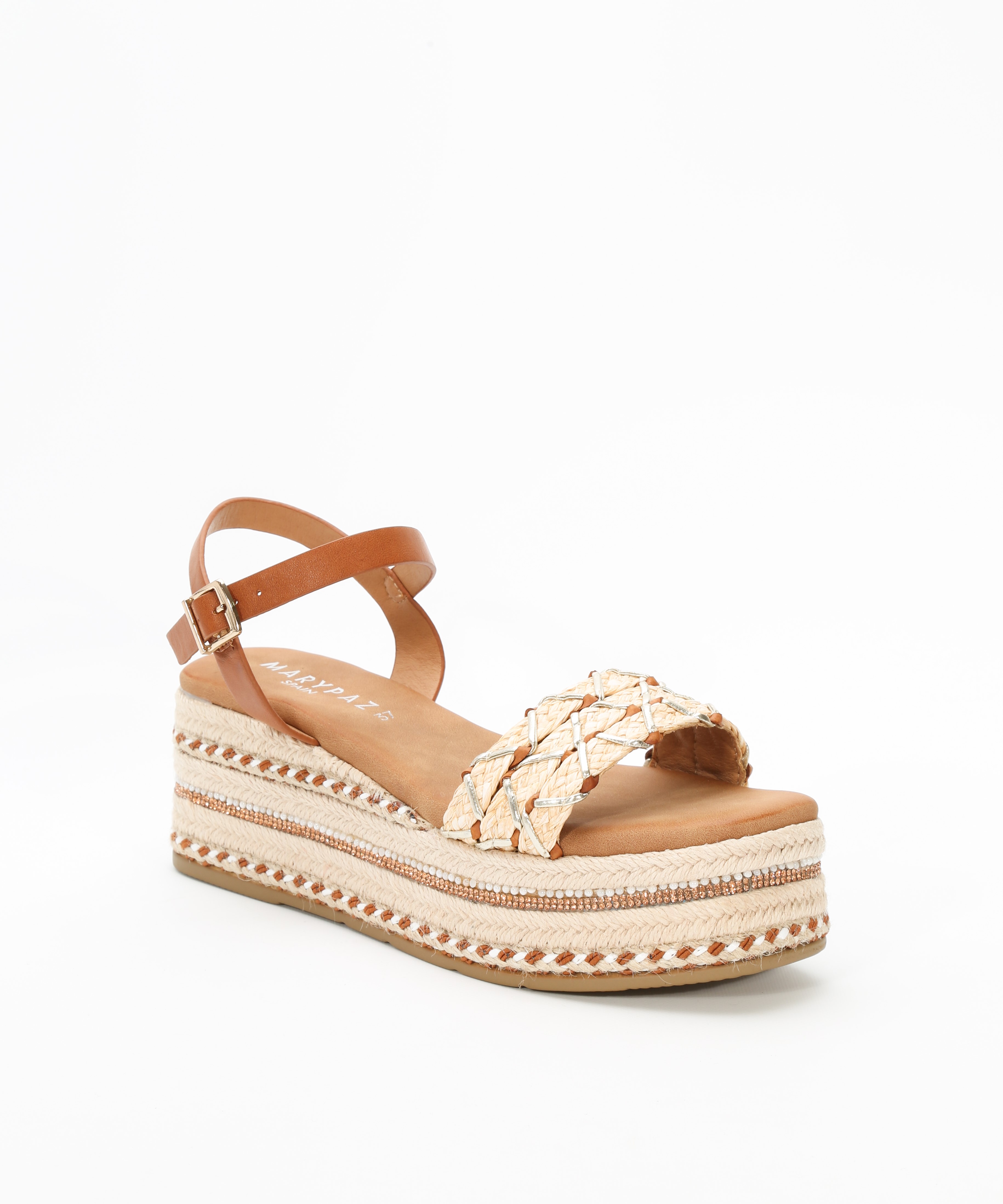 Sandalias plataformas combinadas image number null
